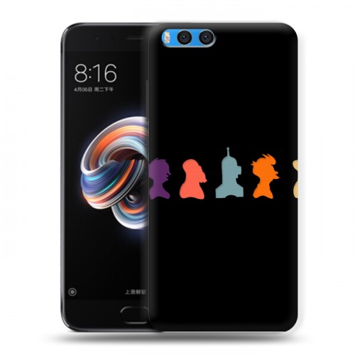 Дизайнерский силиконовый чехол для Xiaomi Mi Note 3 Футурама