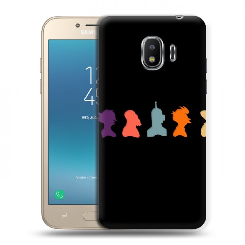 Дизайнерский пластиковый чехол для Samsung Galaxy J2 (2018) Футурама