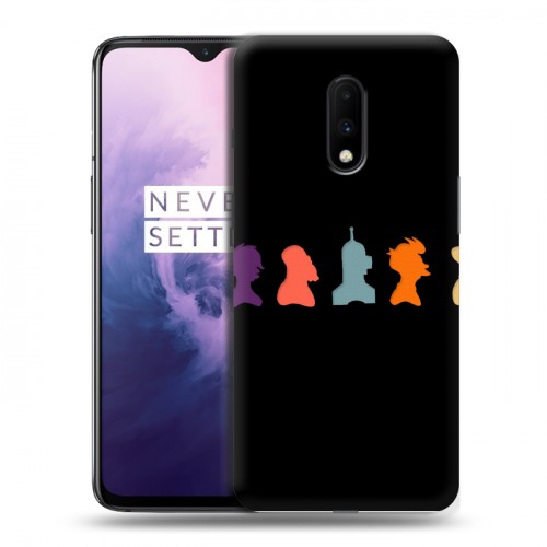 Дизайнерский пластиковый чехол для OnePlus 7 Футурама