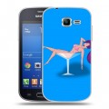 Дизайнерский пластиковый чехол для Samsung Galaxy Trend Lite Футурама