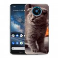 Дизайнерский силиконовый чехол для Nokia 8.3 Котята