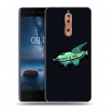 Дизайнерский пластиковый чехол для Nokia 8 Футурама