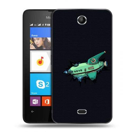 Дизайнерский силиконовый чехол для Microsoft Lumia 430 Dual SIM Футурама