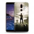 Дизайнерский пластиковый чехол для Nokia 7 Plus Ходячие мертвецы