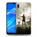 Дизайнерский пластиковый чехол для Huawei Y6 (2019) Ходячие мертвецы