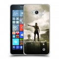 Дизайнерский силиконовый чехол для Microsoft Lumia 640 Ходячие мертвецы