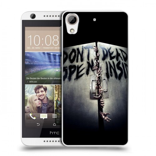 Дизайнерский силиконовый чехол для HTC Desire 626 Ходячие мертвецы