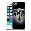 Дизайнерский пластиковый чехол для Iphone 5s Ходячие мертвецы