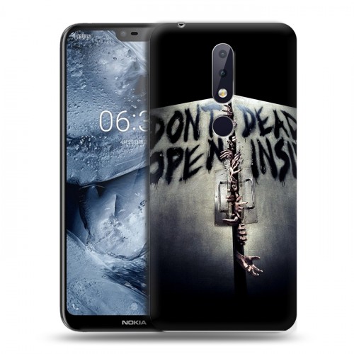 Дизайнерский пластиковый чехол для Nokia 6.1 Plus Ходячие мертвецы