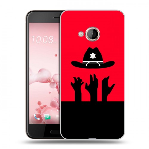 Дизайнерский силиконовый чехол для HTC U Play Ходячие мертвецы
