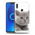 Дизайнерский силиконовый чехол для Alcatel 5V Котята