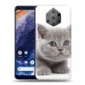 Дизайнерский силиконовый чехол для Nokia 9 PureView Котята