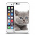 Дизайнерский силиконовый чехол для Iphone 6 Plus/6s Plus Котята