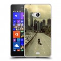 Дизайнерский пластиковый чехол для Microsoft Lumia 540 Ходячие мертвецы