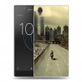 Дизайнерский пластиковый чехол для Sony Xperia L1 Ходячие мертвецы