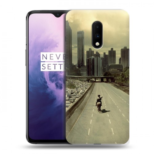 Дизайнерский пластиковый чехол для OnePlus 7 Ходячие мертвецы