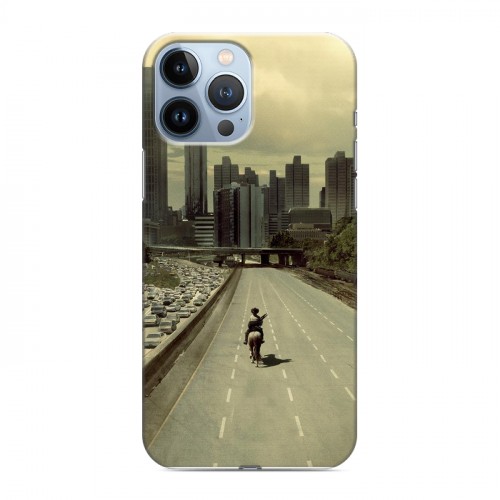Дизайнерский силиконовый чехол для Iphone 13 Pro Max Ходячие мертвецы