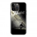 Дизайнерский силиконовый чехол для Iphone 14 Pro Max Ходячие мертвецы