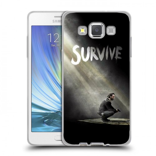 Дизайнерский пластиковый чехол для Samsung Galaxy A5 Ходячие мертвецы