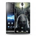 Дизайнерский пластиковый чехол для Sony Xperia S Ходячие мертвецы