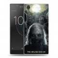 Дизайнерский пластиковый чехол для Sony Xperia L1 Ходячие мертвецы