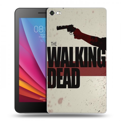 Дизайнерский силиконовый чехол для Huawei MediaPad T2 7.0 Pro Ходячие мертвецы