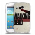 Дизайнерский пластиковый чехол для Samsung Galaxy Core Ходячие мертвецы
