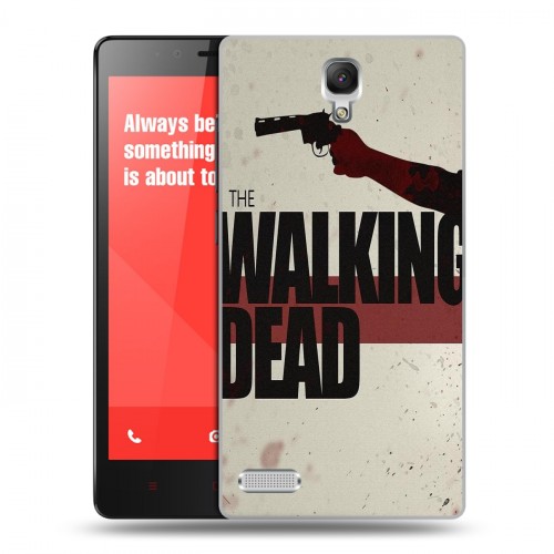 Дизайнерский пластиковый чехол для Xiaomi RedMi Note Ходячие мертвецы