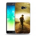 Дизайнерский силиконовый с усиленными углами чехол для Samsung Galaxy A3 (2017) Ходячие мертвецы