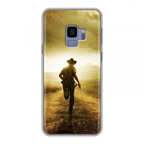 Дизайнерский пластиковый чехол для Samsung Galaxy S9 Ходячие мертвецы