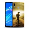 Дизайнерский пластиковый чехол для Huawei Y6 (2019) Ходячие мертвецы