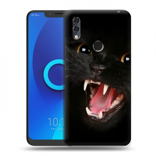 Дизайнерский силиконовый чехол для Alcatel 5V Котята