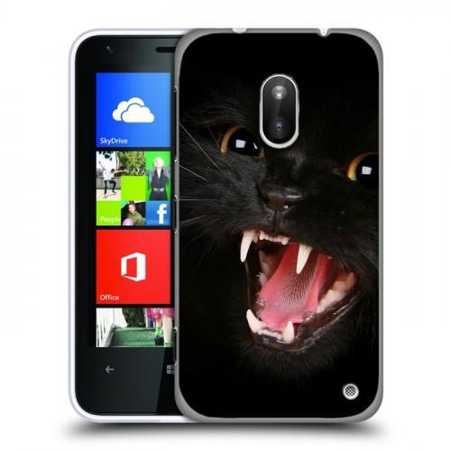 Дизайнерский пластиковый чехол для Nokia Lumia 620 Котята