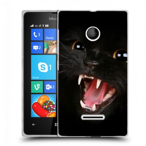 Дизайнерский пластиковый чехол для Microsoft Lumia 435 Котята