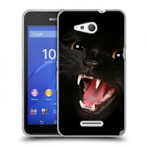 Дизайнерский пластиковый чехол для Sony Xperia E4g Котята