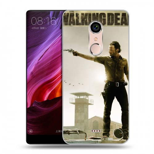 Дизайнерский силиконовый чехол для BQ Strike Selfie Max Ходячие мертвецы