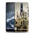 Дизайнерский пластиковый чехол для Nokia 5.1 Ходячие мертвецы