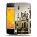 Дизайнерский пластиковый чехол для LG Google Nexus 4 Ходячие мертвецы