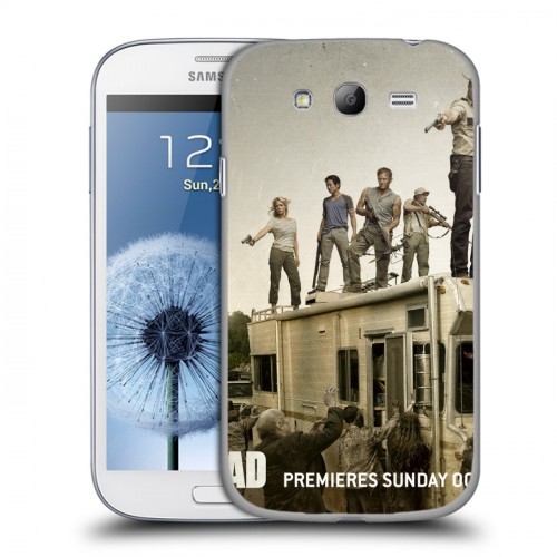 Дизайнерский пластиковый чехол для Samsung Galaxy Grand Ходячие мертвецы