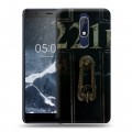 Дизайнерский пластиковый чехол для Nokia 5.1 Шерлок