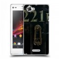 Дизайнерский пластиковый чехол для Sony Xperia L Шерлок