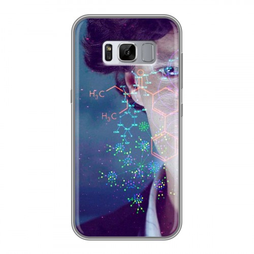 Дизайнерский силиконовый чехол для Samsung Galaxy S8 Plus Шерлок