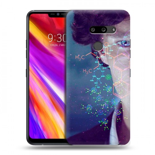 Дизайнерский пластиковый чехол для LG G8 ThinQ Шерлок