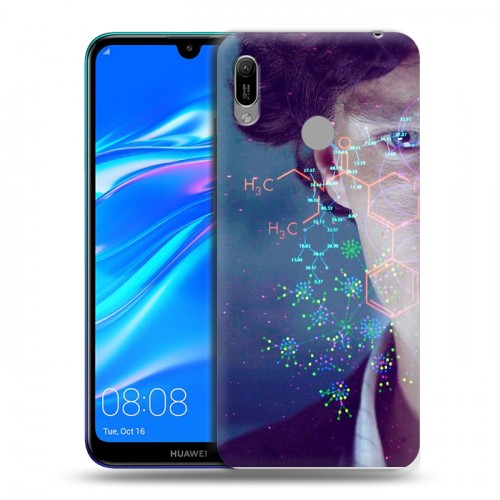 Дизайнерский пластиковый чехол для Huawei Y6 (2019) Шерлок