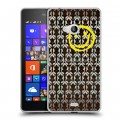 Дизайнерский пластиковый чехол для Microsoft Lumia 540 Шерлок