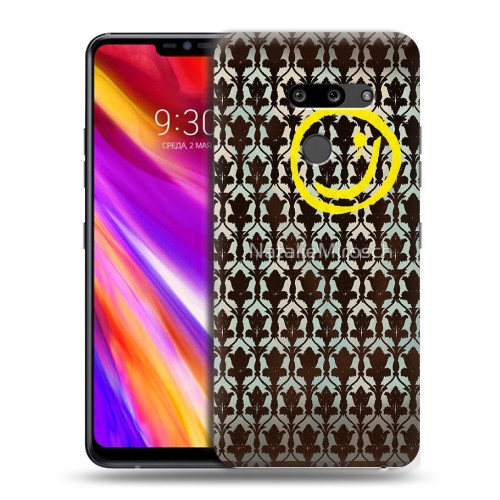 Дизайнерский пластиковый чехол для LG G8 ThinQ Шерлок