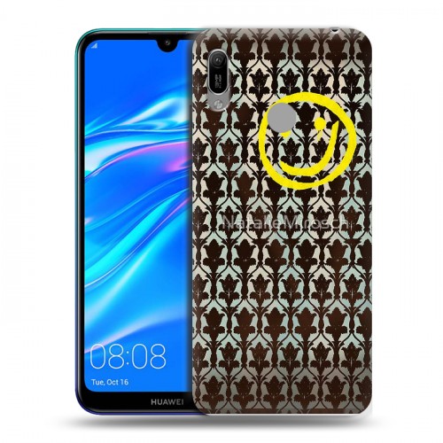 Дизайнерский пластиковый чехол для Huawei Y6 (2019) Шерлок