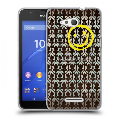 Дизайнерский пластиковый чехол для Sony Xperia E4g Шерлок