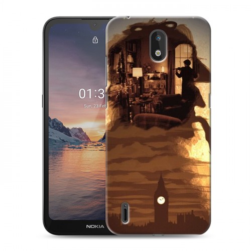 Дизайнерский силиконовый чехол для Nokia 1.3 Шерлок