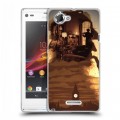 Дизайнерский пластиковый чехол для Sony Xperia L Шерлок